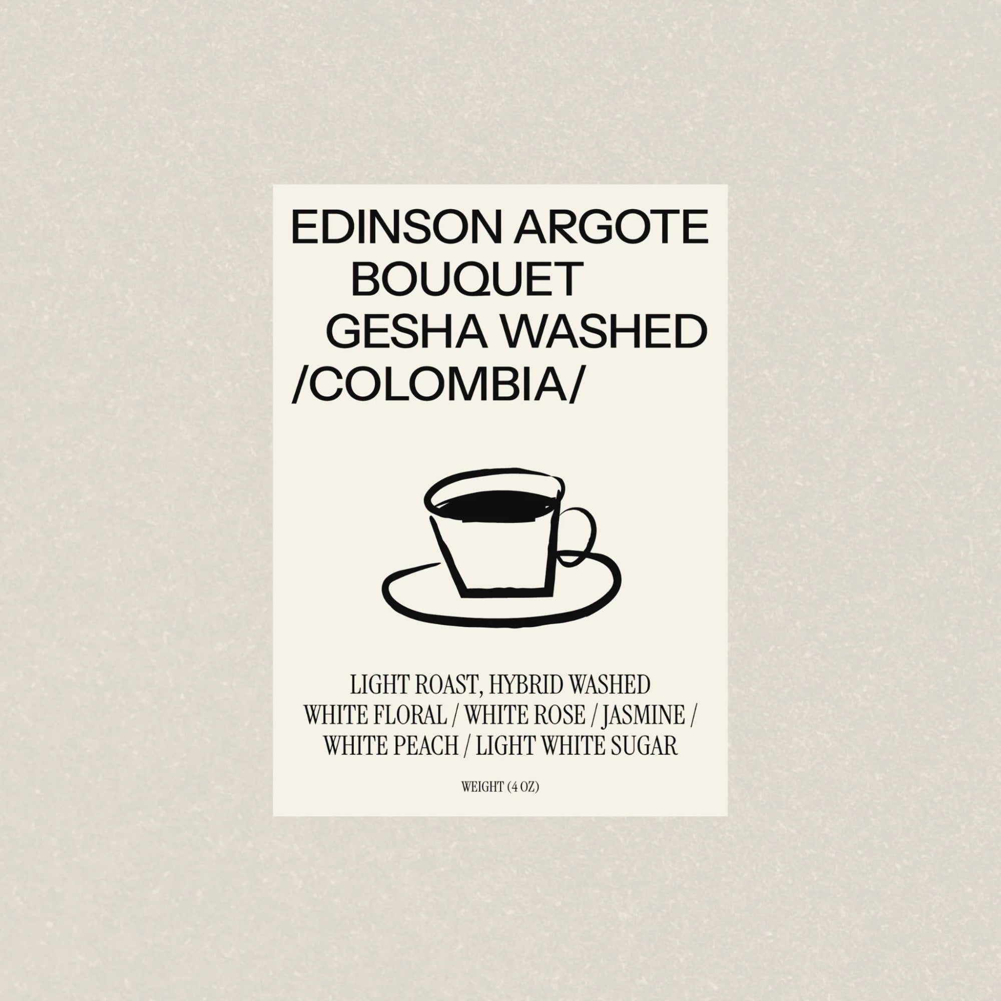 Edinson Argote — Bouquet Gesha - 250g