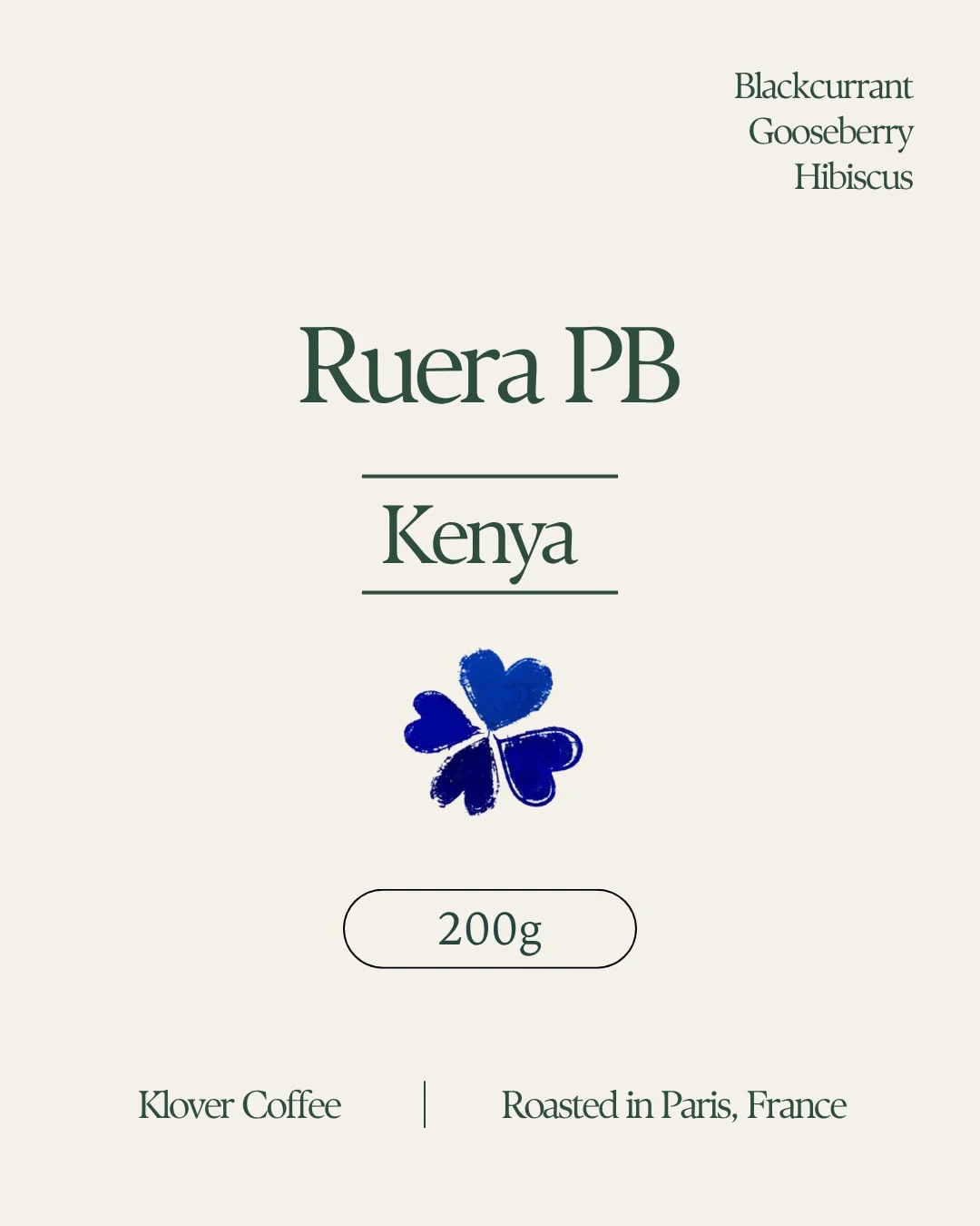 Kenya Ruera PB - 200g
